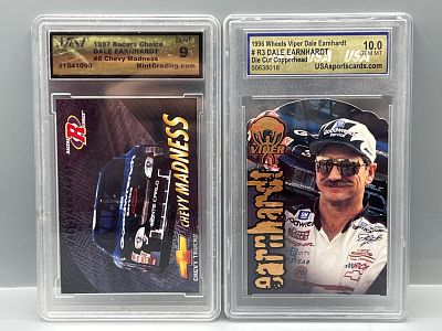 1997 Racers Choice Dale Earnhardt Chevy Madness #8 & 1996 Wheels Viper Dale Earnhardt Die Cup 
