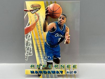 1996-97 Bowman's Best Shots Anfernee Hardaway Refractor #BS7