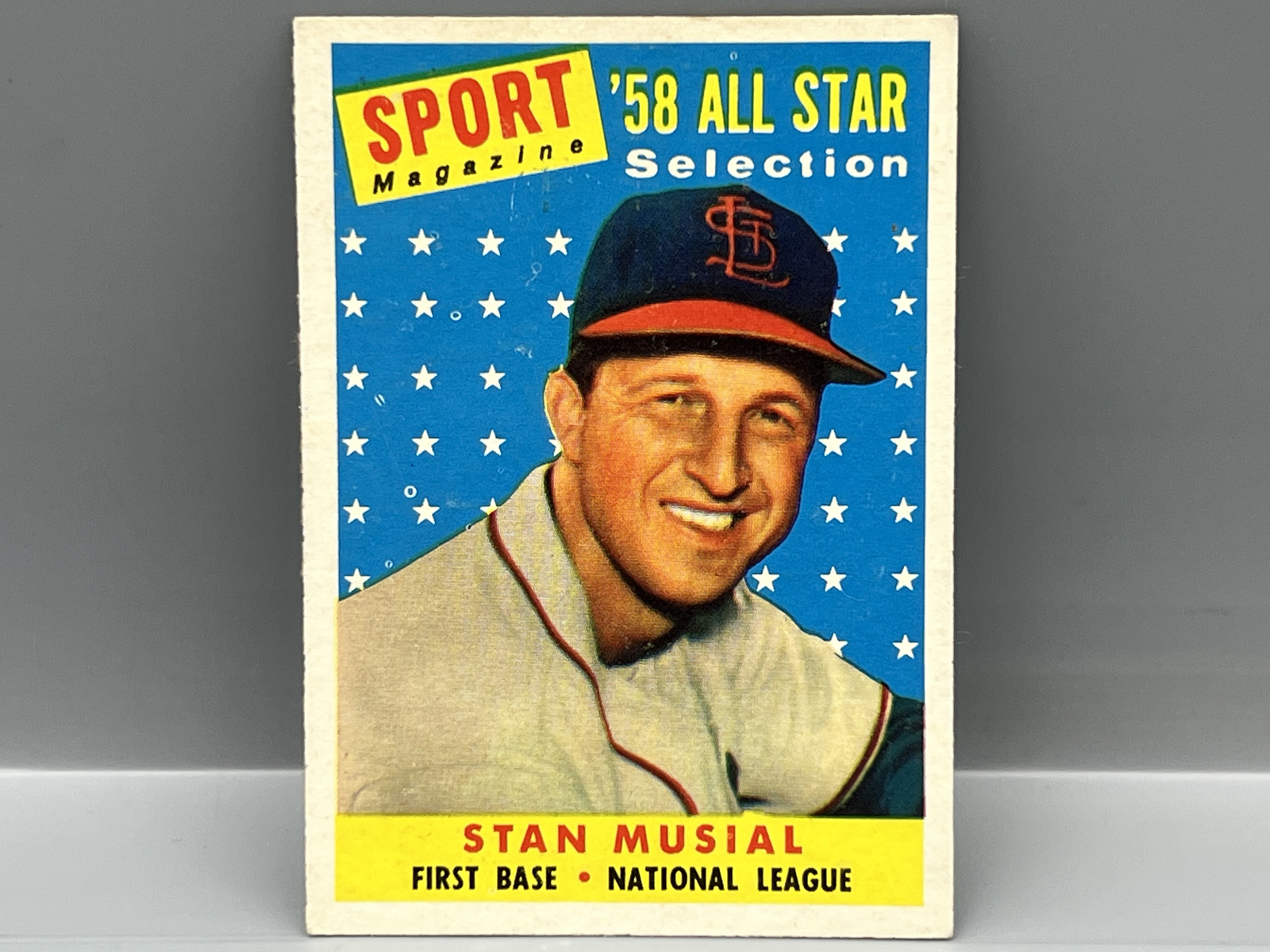 1958 Topps Stan Musial All Star #476