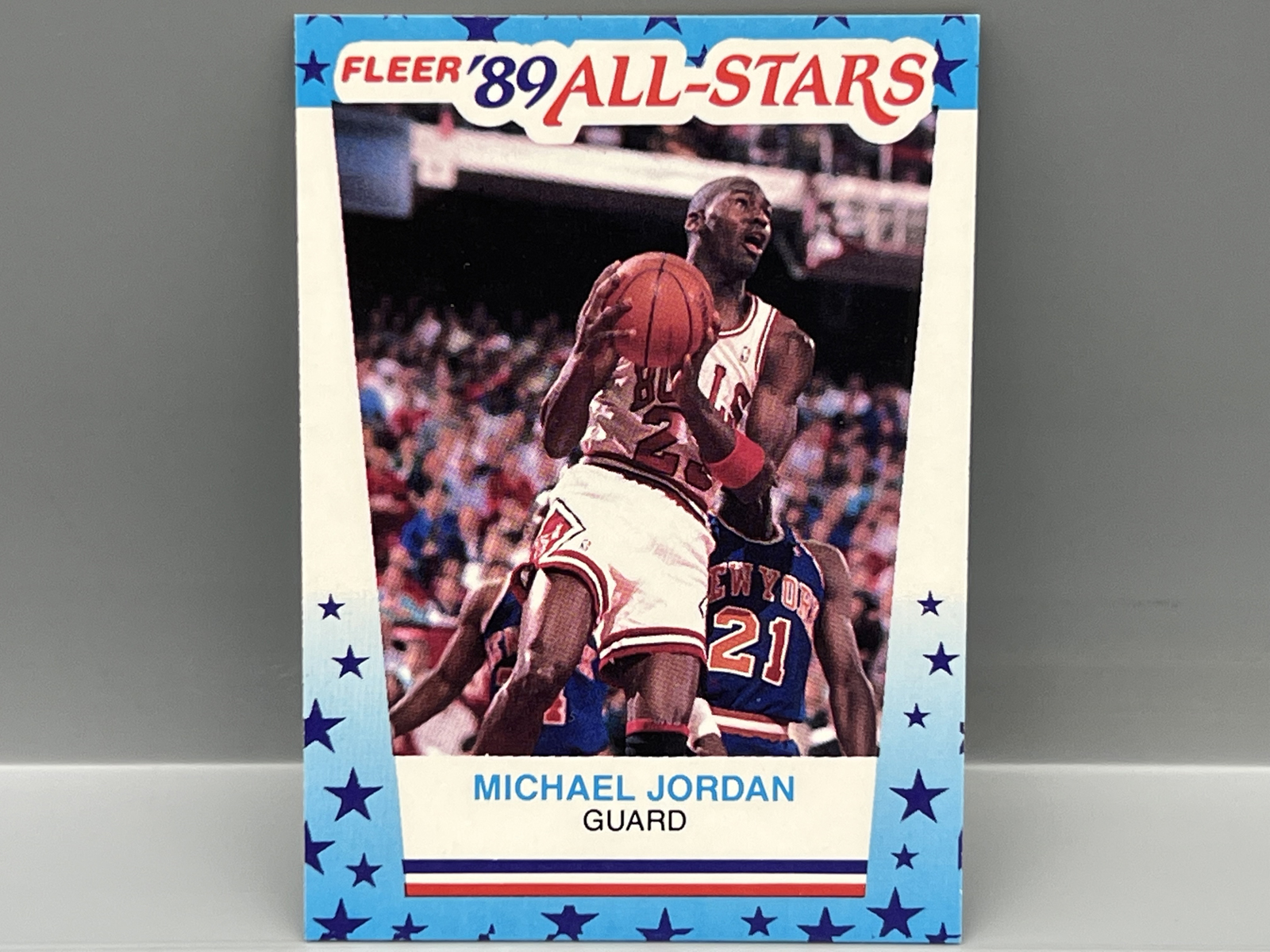 1989 Fleer Michael Jordan All Star Sticker #3