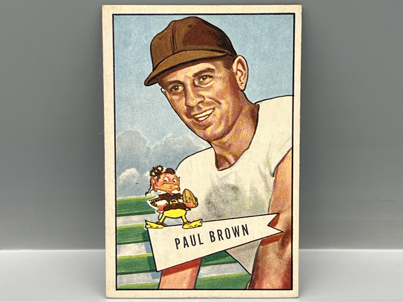 1952 Bowman Large Paul Brown RC #14