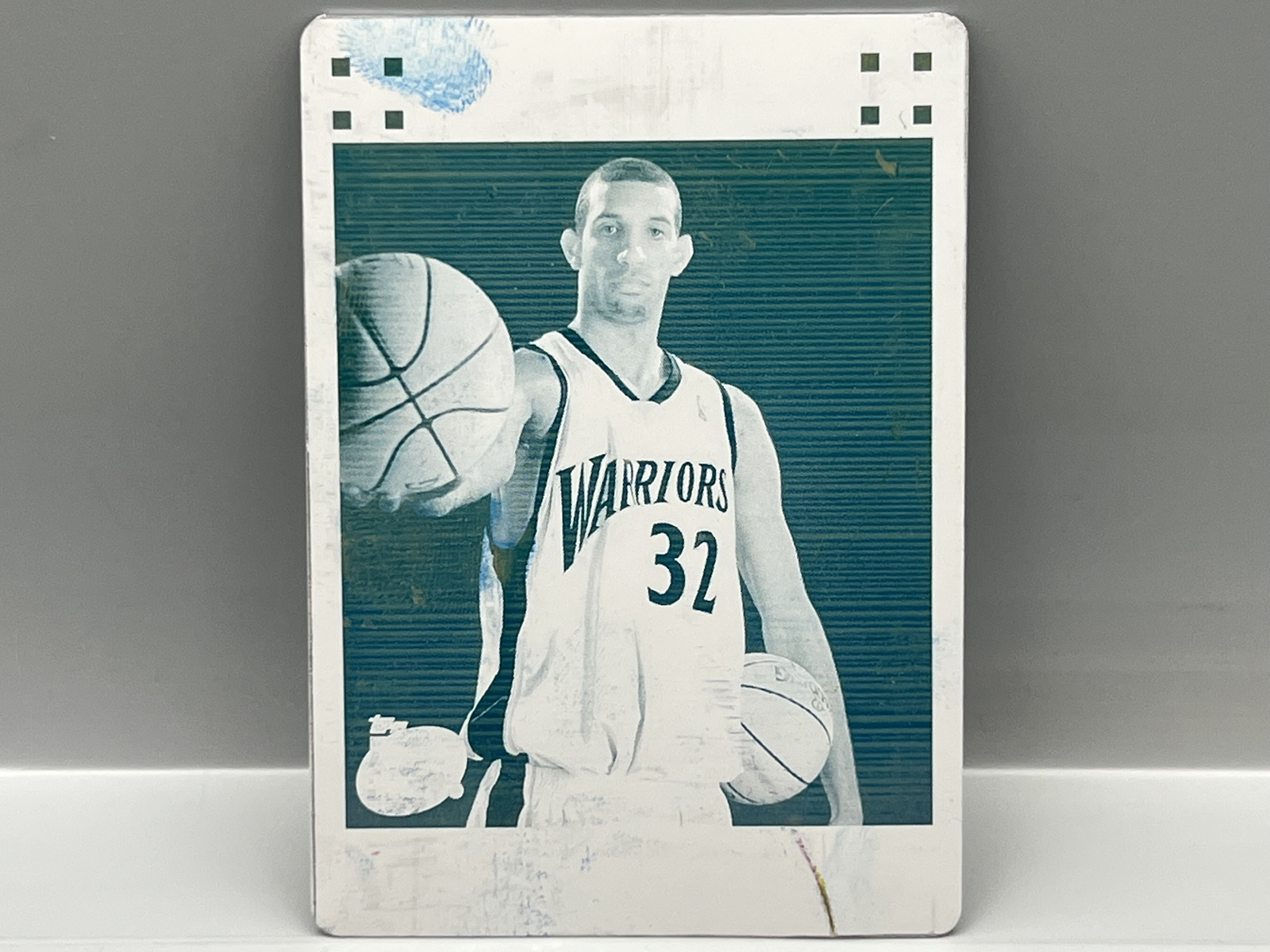 2007-08 Topps Brandan Wright RC Cyan Printing Plate #1/1