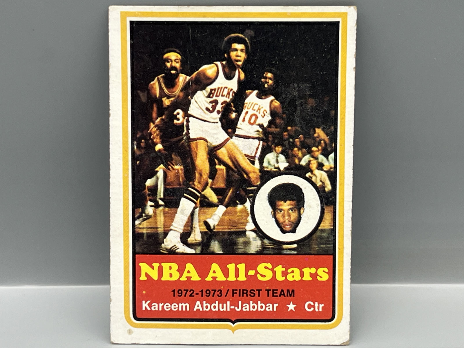 1973-74 Topps Kareem Abdul Jabbar All Star #50