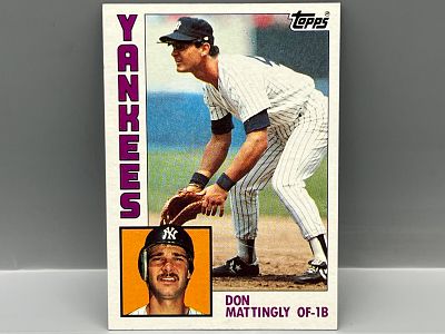 1984 Topps Don Mattingly RC #8
