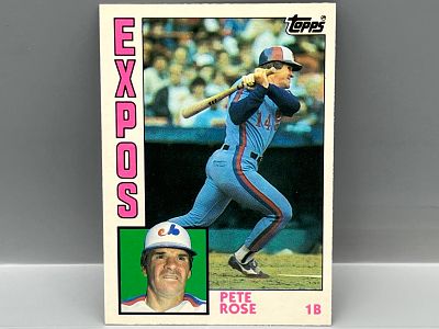 1984 Topps Traded Pete Rose #103T