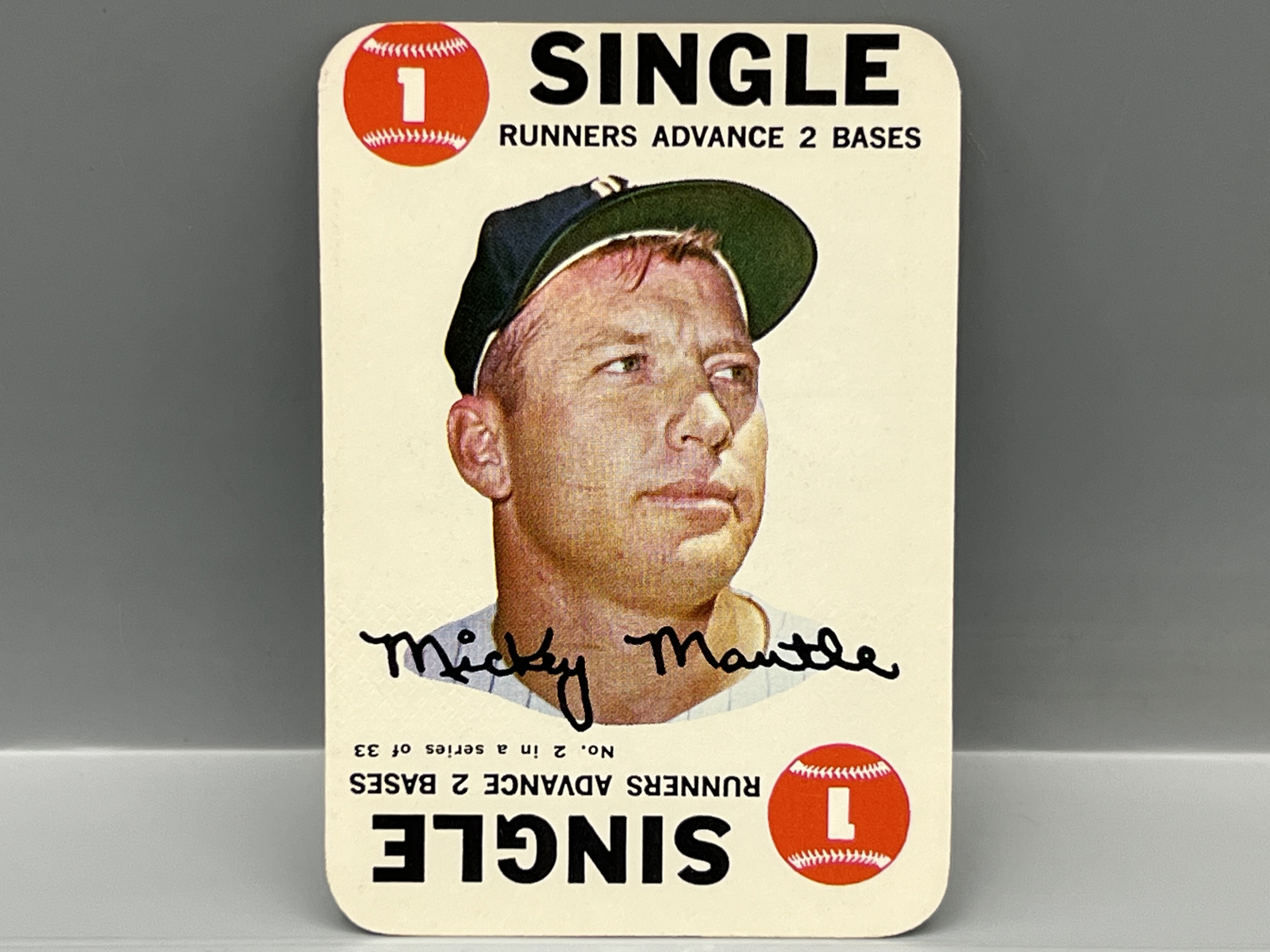 1968 Topps Game Mickey Mantle