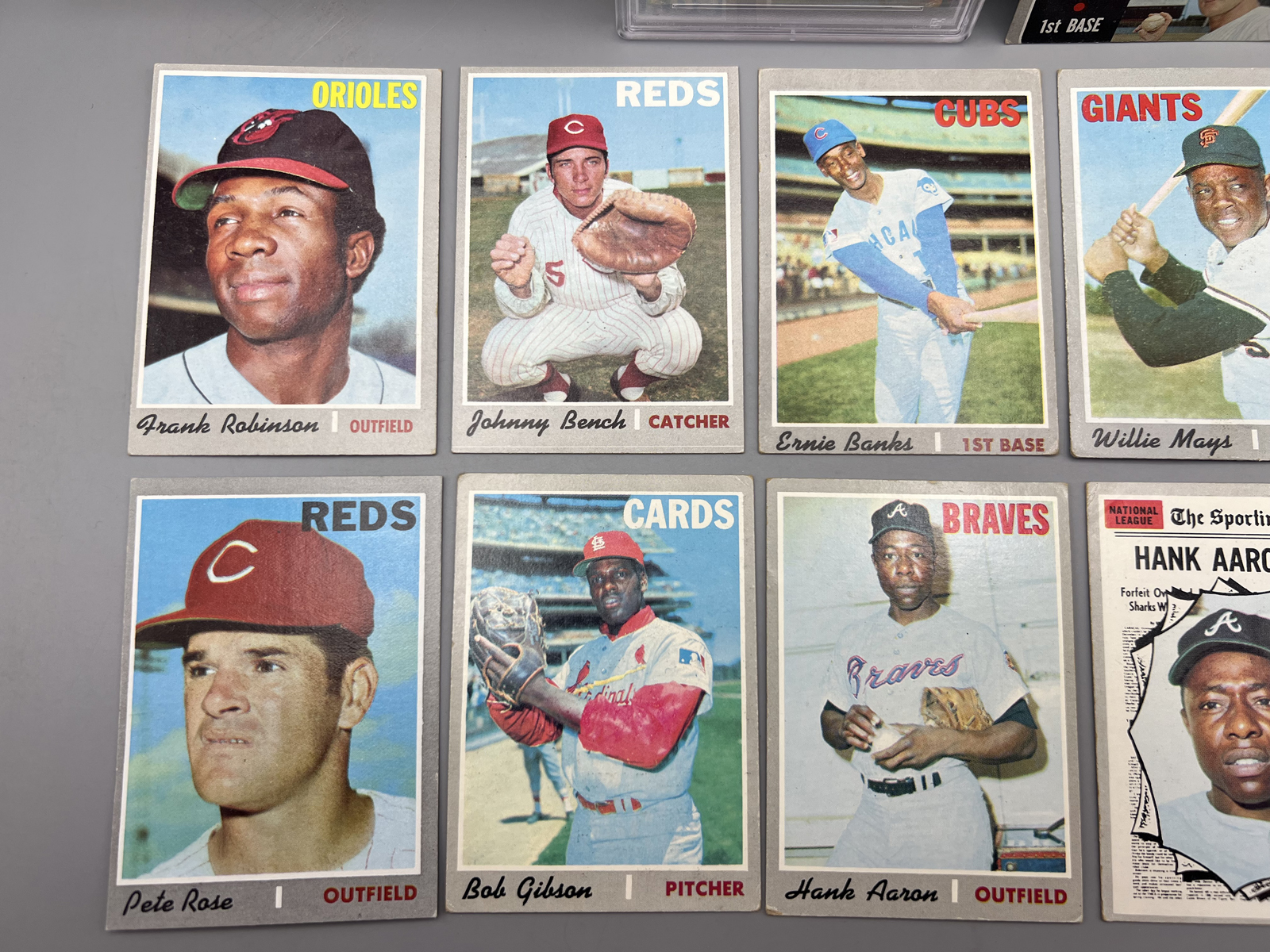 1970 Topps Baseball Complete Set W/ Thurman Munson RC - Nolan Ryan is a PSA 3 - Appears Mostly Lower To Mid Grade Condition W/ Some Exceptio