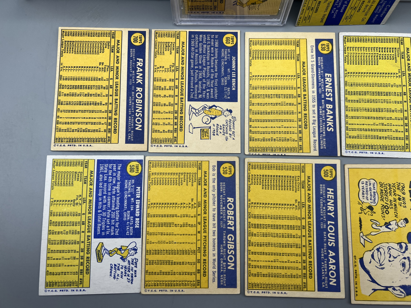 1970 Topps Baseball Complete Set W/ Thurman Munson RC - Nolan Ryan is a PSA 3 - Appears Mostly Lower To Mid Grade Condition W/ Some Exceptio
