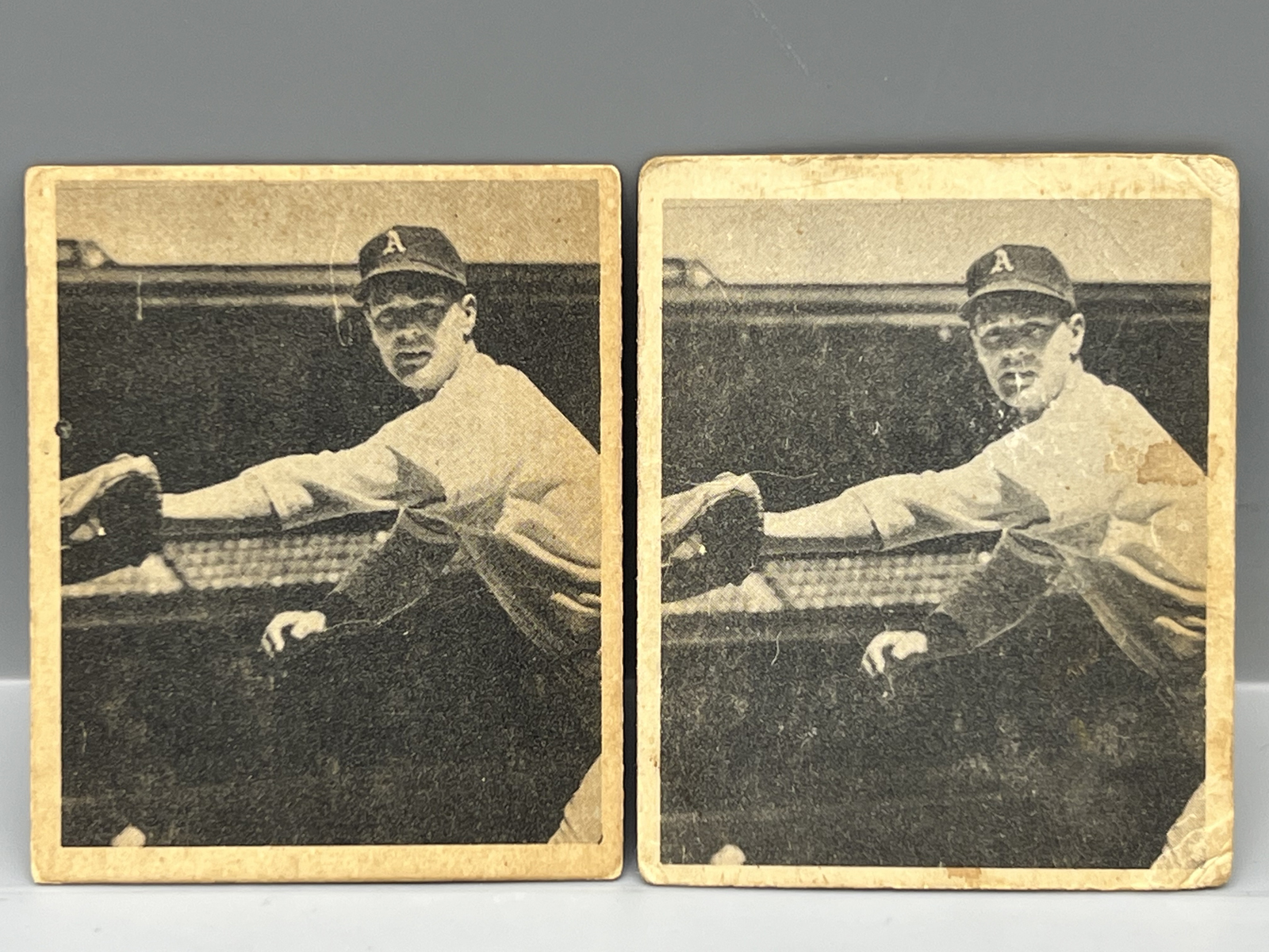 (2) 1948 Bowman Eddie Joost #15