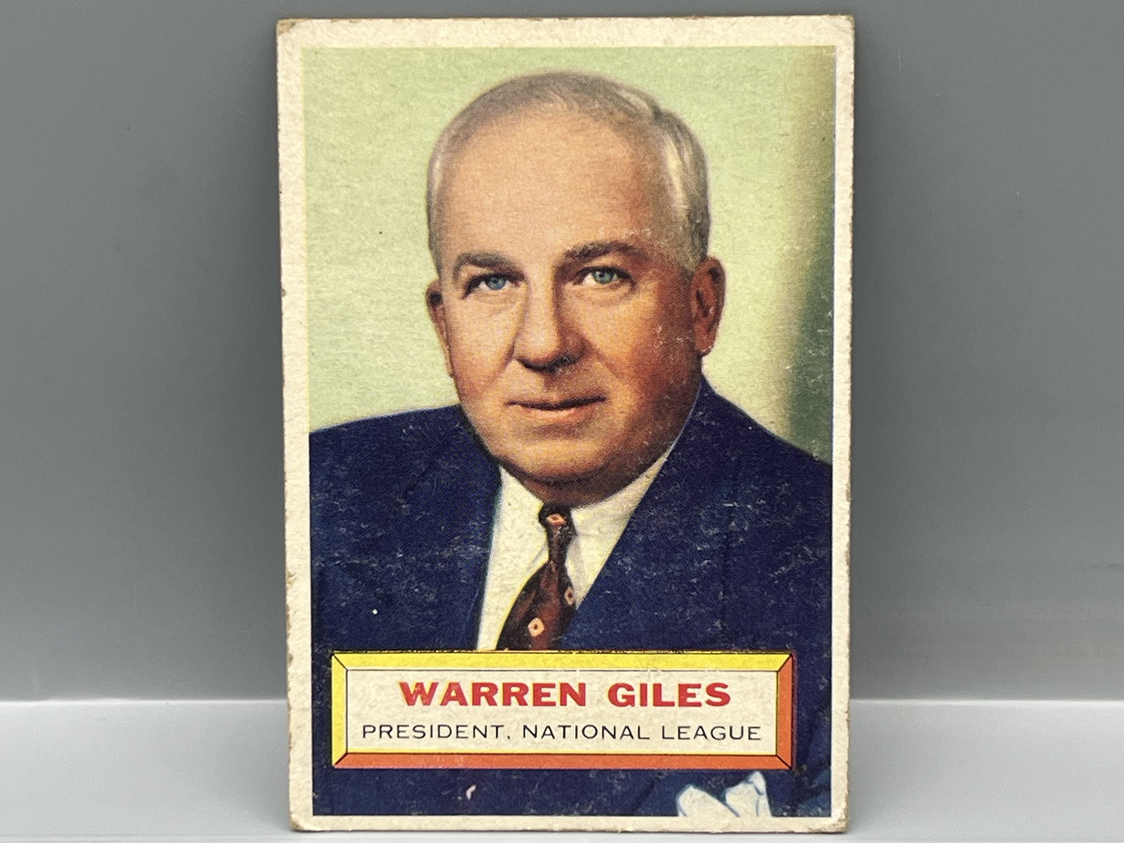 1956 Topps Warren Giles #2