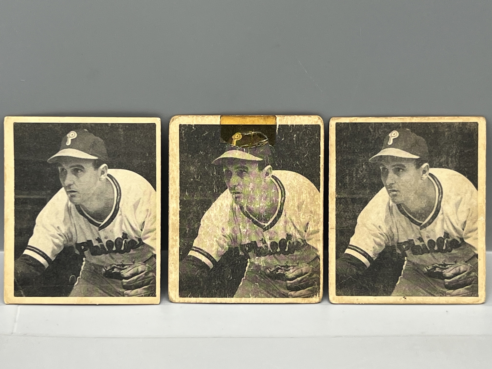 (3) 1948 Bowman Emil (Dutch) Leonard SPs #24
