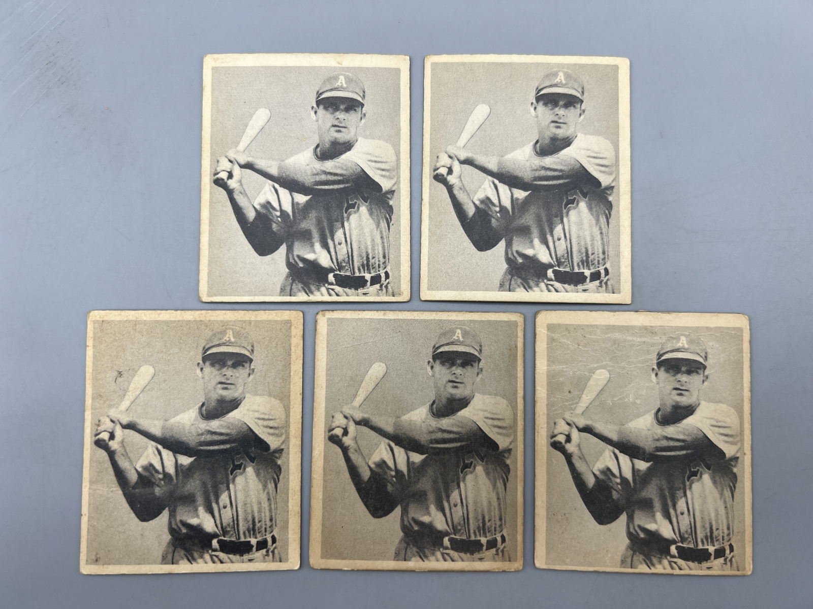 (5) 1948 Bowman Barney McCoskey #25