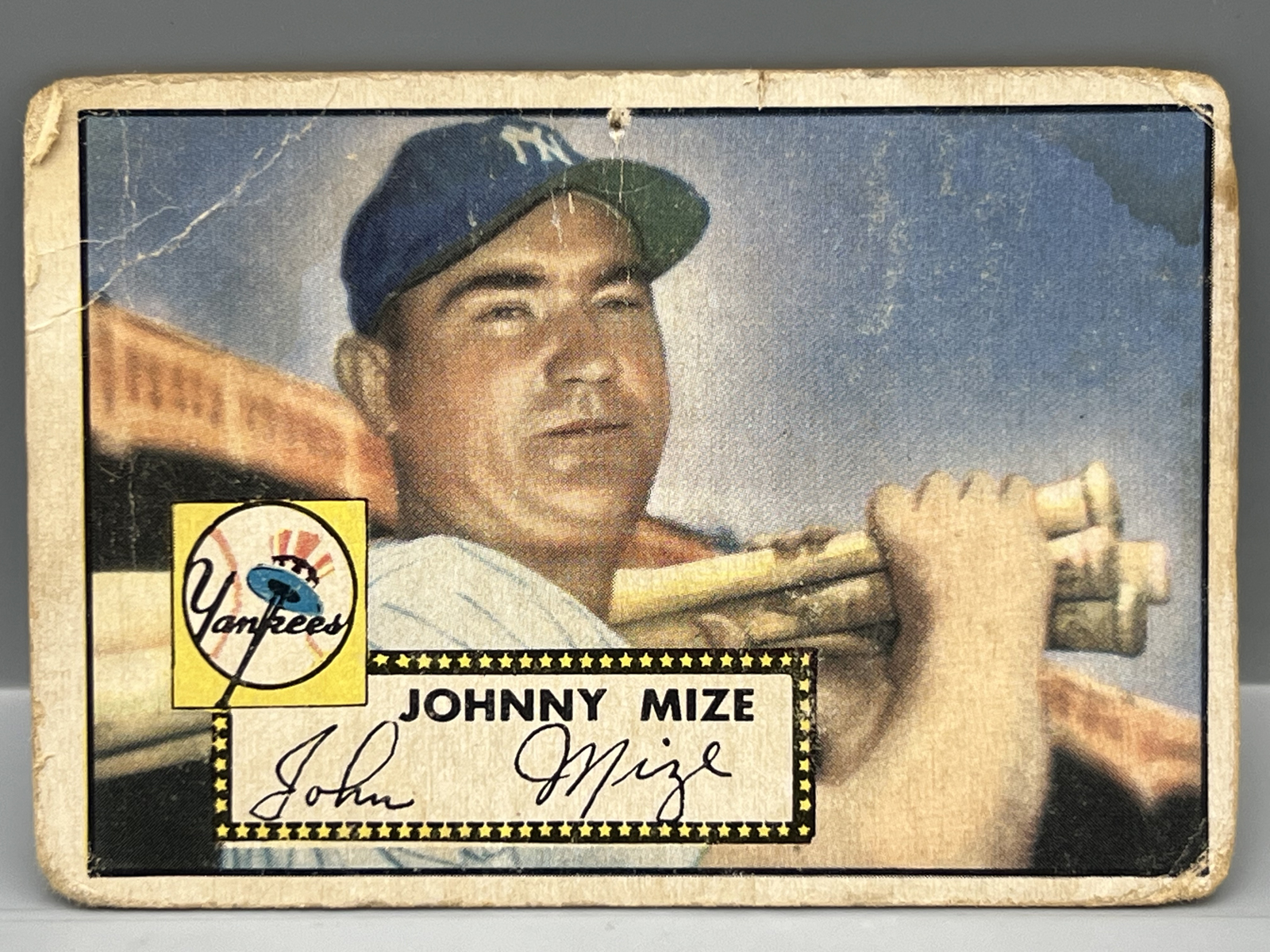 1952 Topps Johnny Mize #129