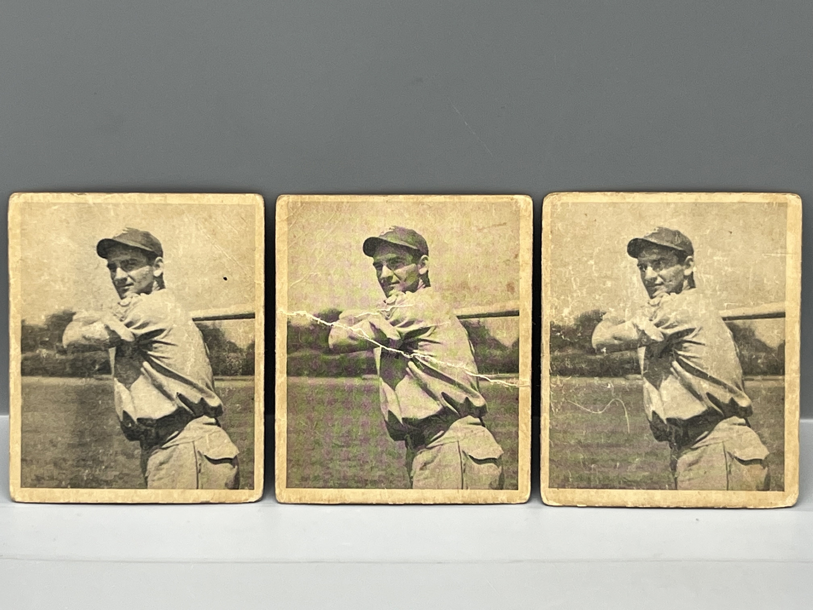 (3) 1948 Bowman Sid Gordon RCs #27