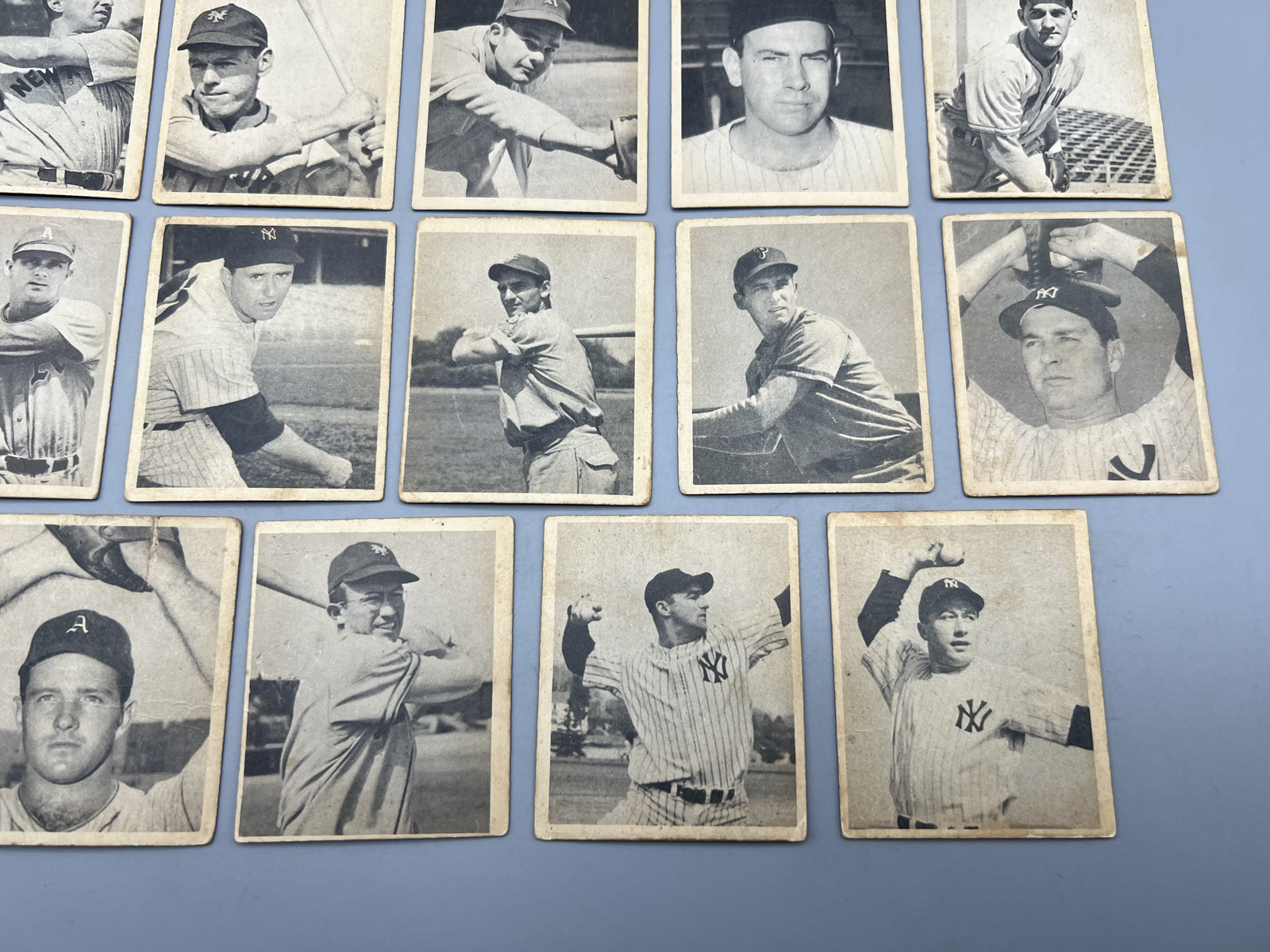 (29 Card) 1948 Bowman Baseball Partial Set W/ Enos Slaughter RC, Ralph Kiner RC, Johnny Mize RC, SPs, & More - Most Cards Appear To Be Lower
