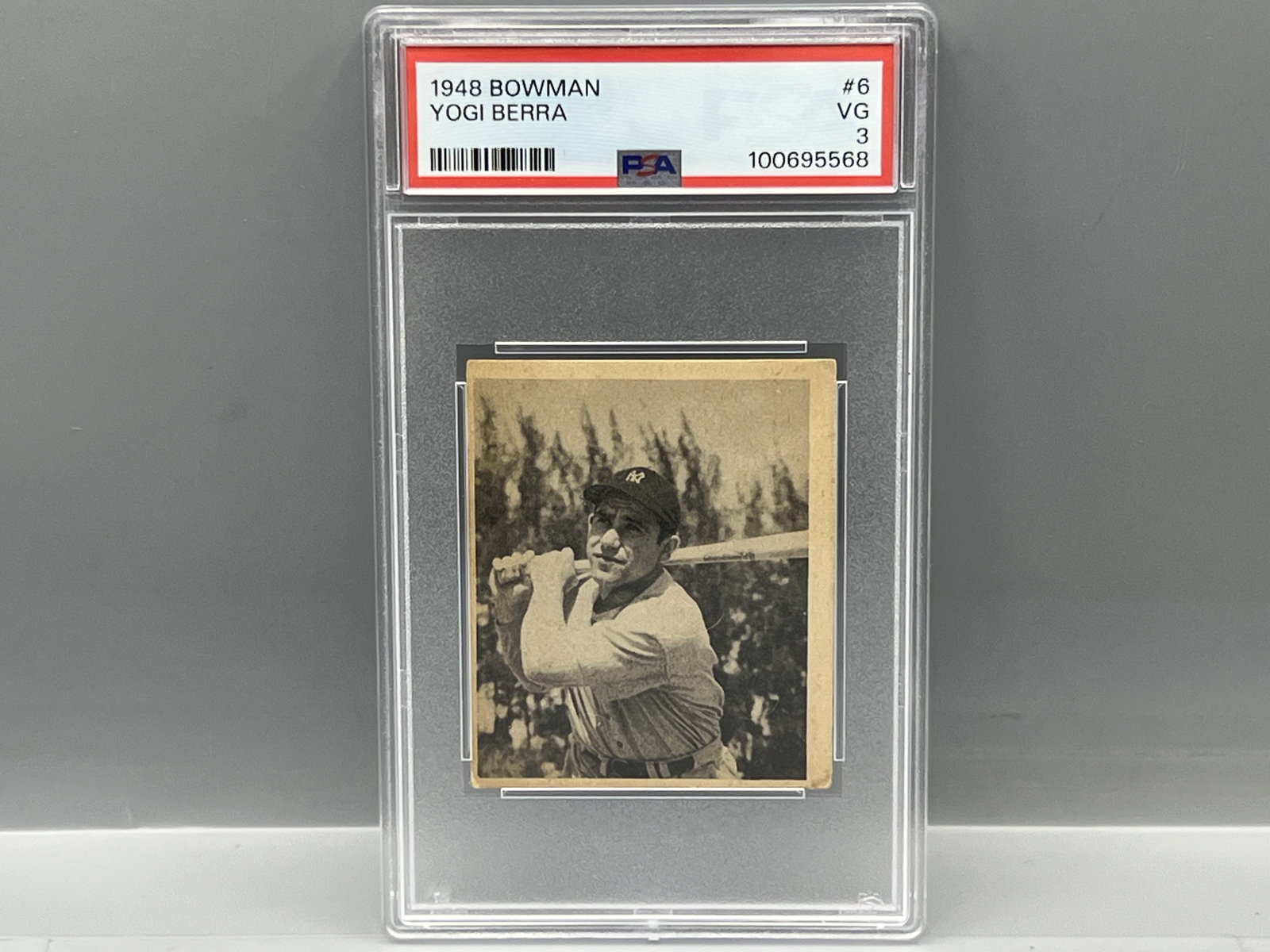 1948 Bowman Yogi Berra RC #6 PSA VG 3