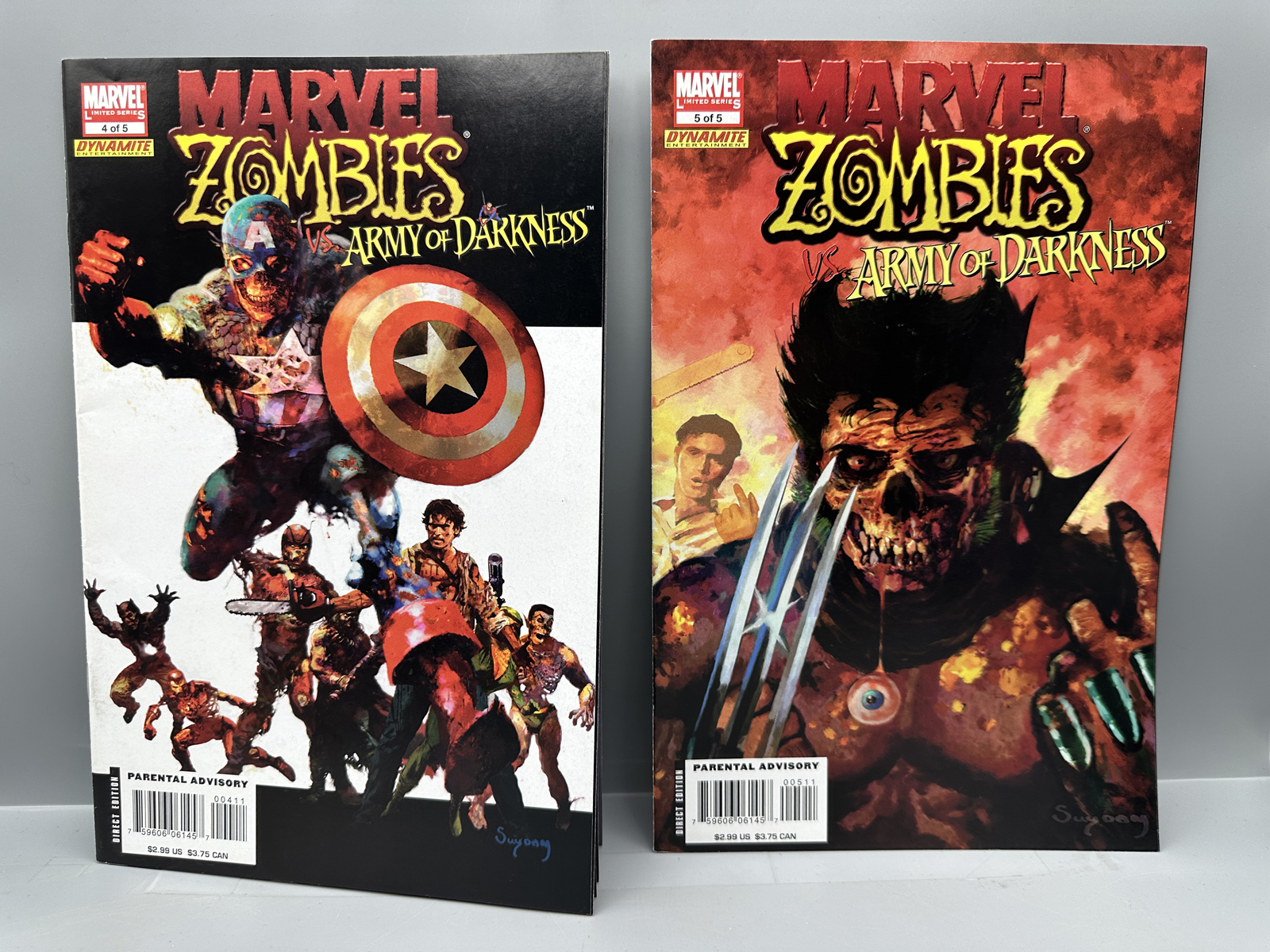 Marvel Zombies vs. Army of Darkness #4 and 5