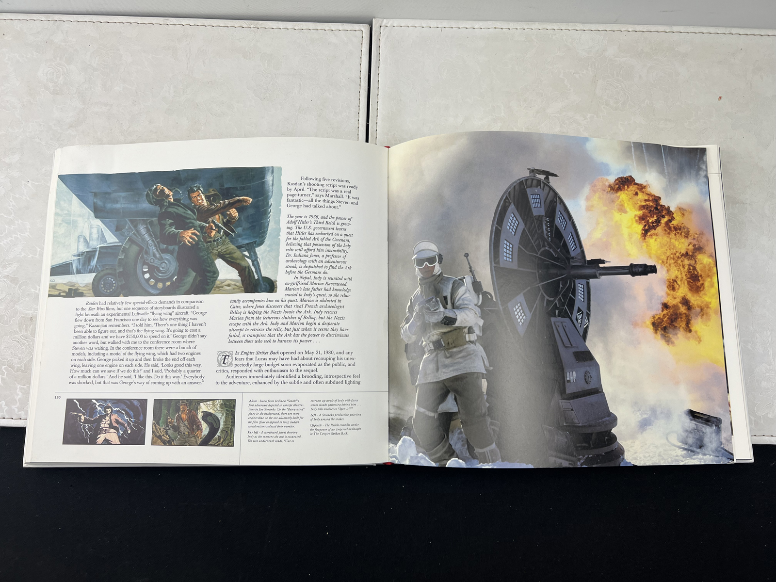 The Cinema of George Lucas Hardcover 2005 First Edition - wear to cover & water damage on interior