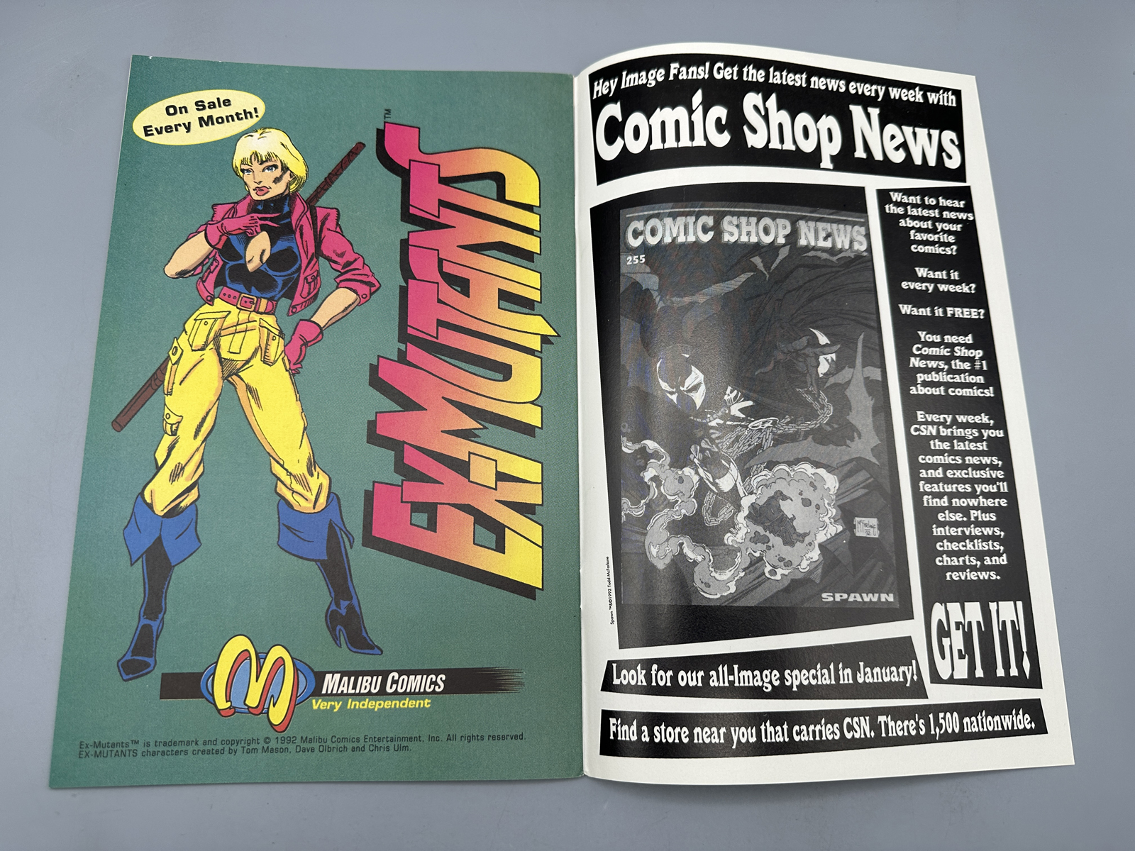 Malibu Comics, Tekno Comix, and Image Comics lot of 4 comics including Necroscope #1, I-Bots #7, Blood Legacy #2, and The Solution #5 (1992-