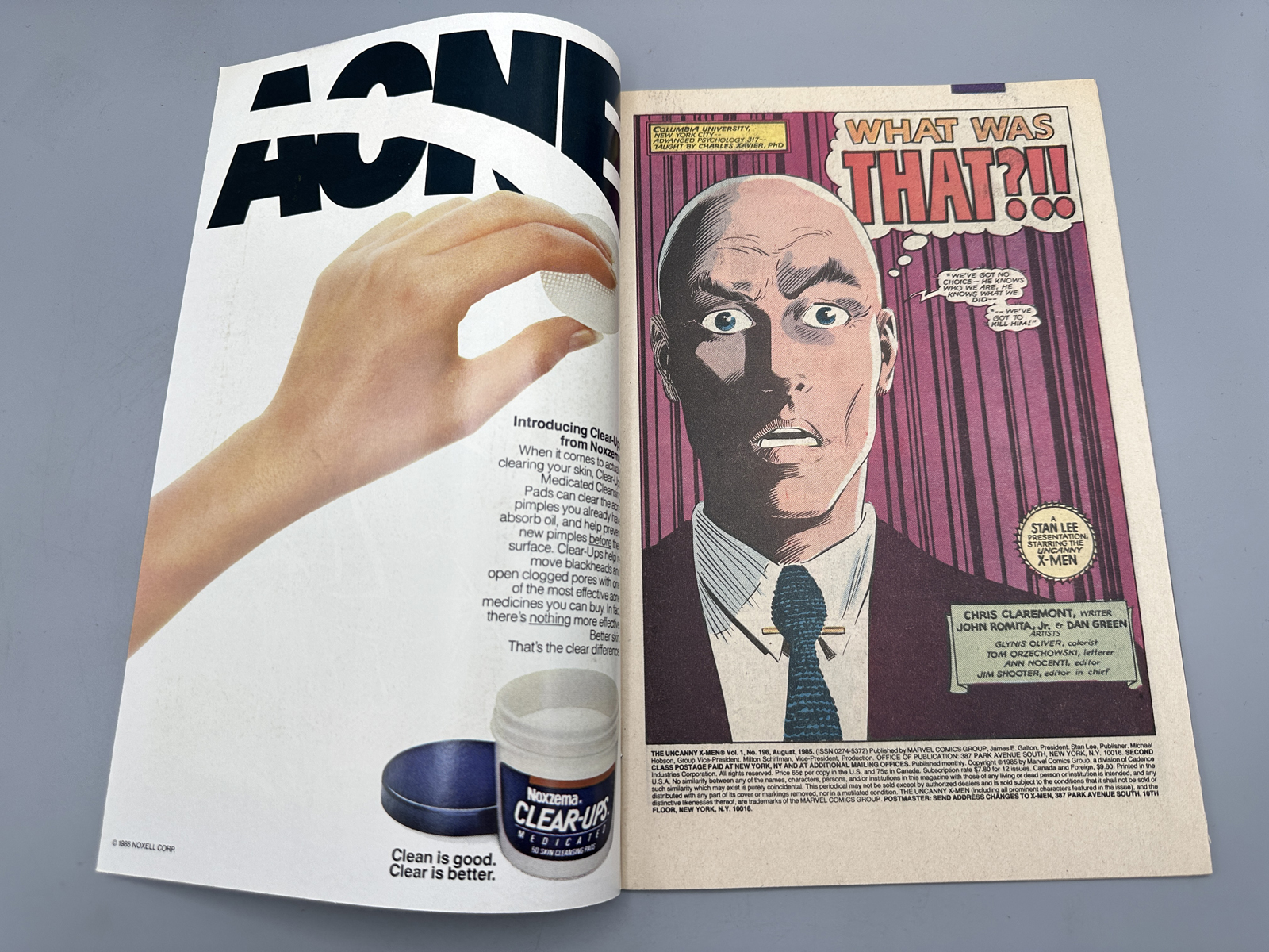 Marvel The Uncanny X-Men #196 and 198