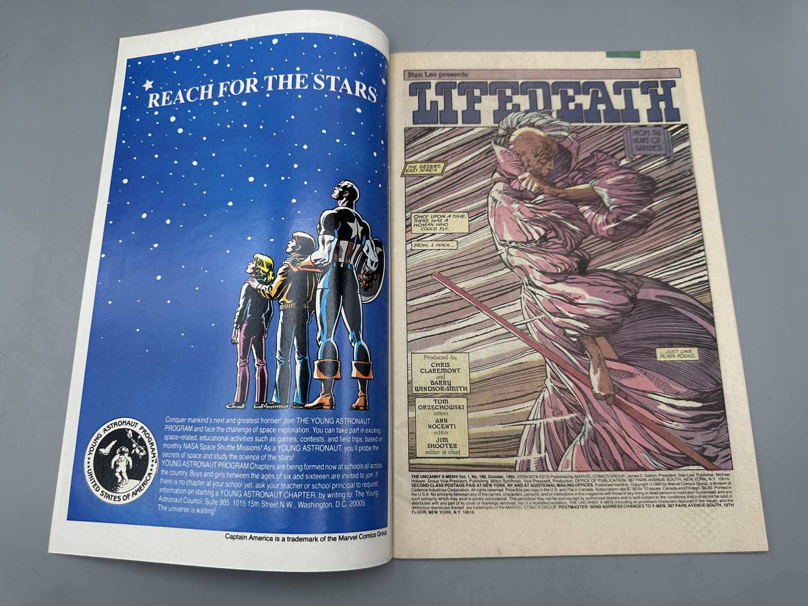 Marvel The Uncanny X-Men #196 and 198