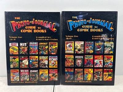 The Photo-Journal Guide to Comic Books Volume One & Two - Gerber Publications, 1989-1990