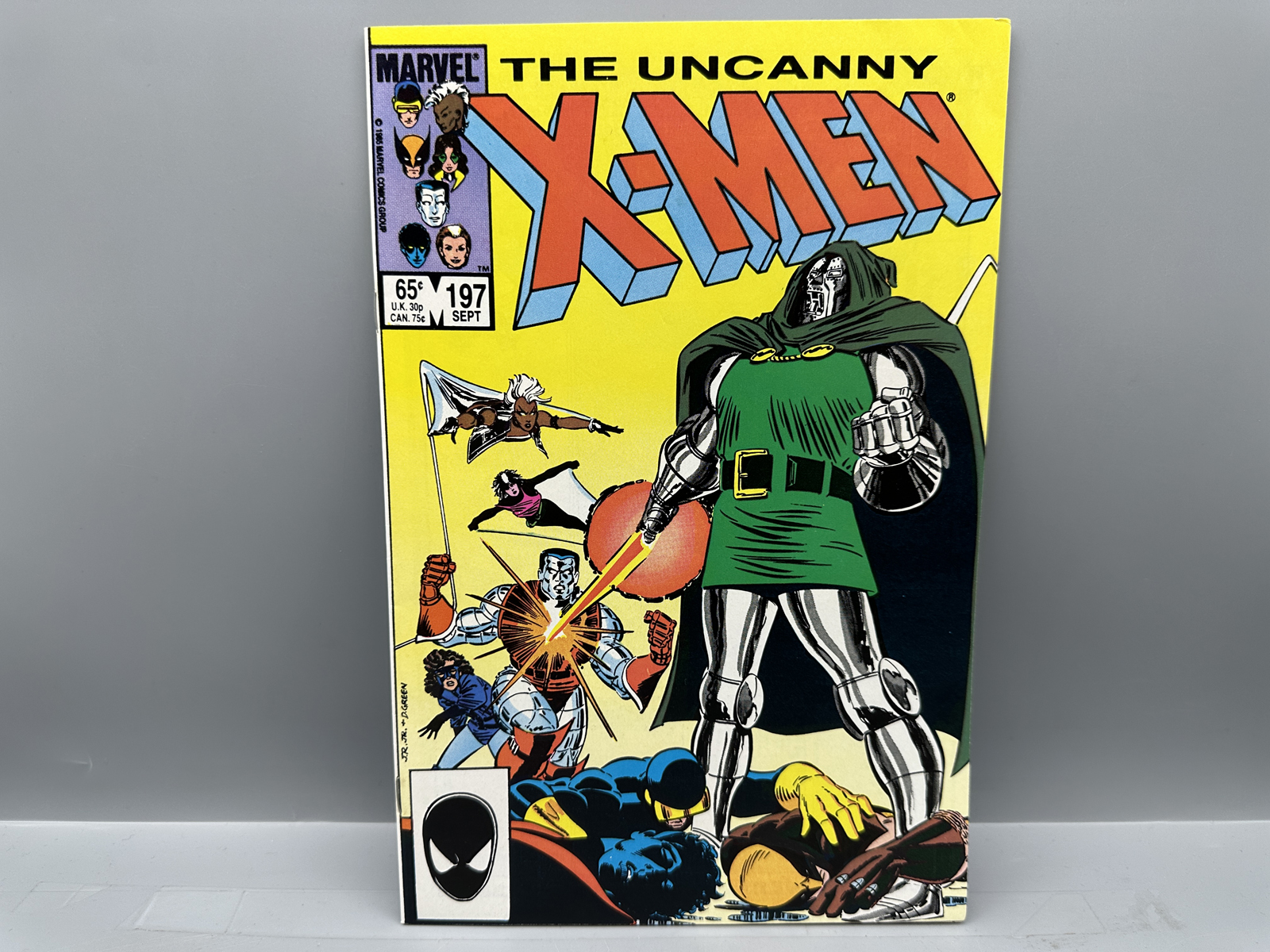 Marvel The Uncanny X-Men #197 September 1985 Doctor Doom Appearance
