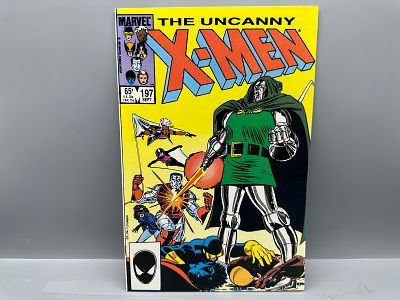 Marvel The Uncanny X-Men #197 September 1985 Doctor Doom Appearance