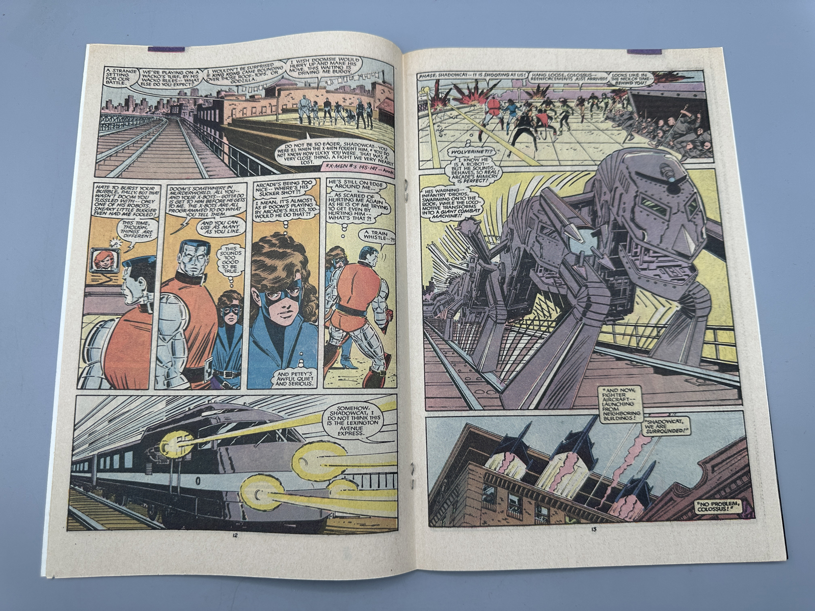 Marvel The Uncanny X-Men #197 September 1985 Doctor Doom Appearance