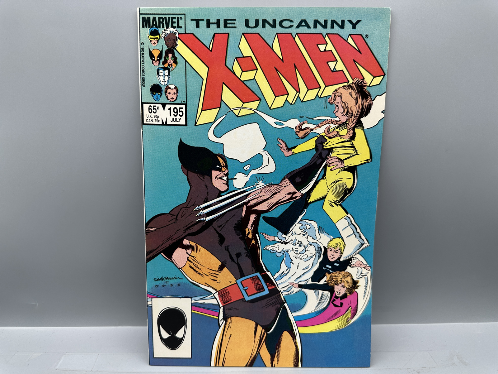 Marvel The Uncanny X-Men #195 July 1985 Direct Edition