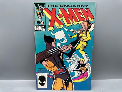 Marvel The Uncanny X-Men #195 July 1985 Direct Edition