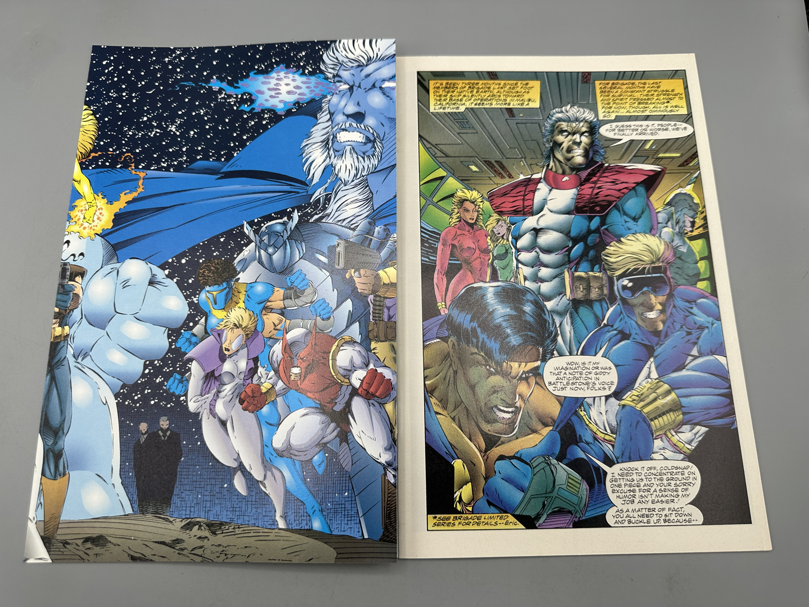 Image Comics Brigade #1, Deathblow/Cybernary #1, and Legend of Isis #1 lot of 3 (1993-2002) - Jim Lee and Rob Liefeld art