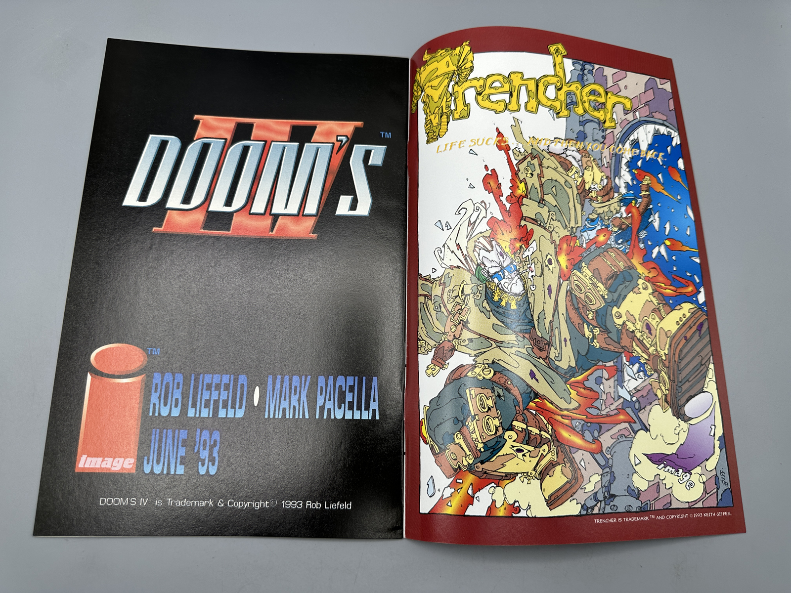 Image Comics Brigade #1, Deathblow/Cybernary #1, and Legend of Isis #1 lot of 3 (1993-2002) - Jim Lee and Rob Liefeld art