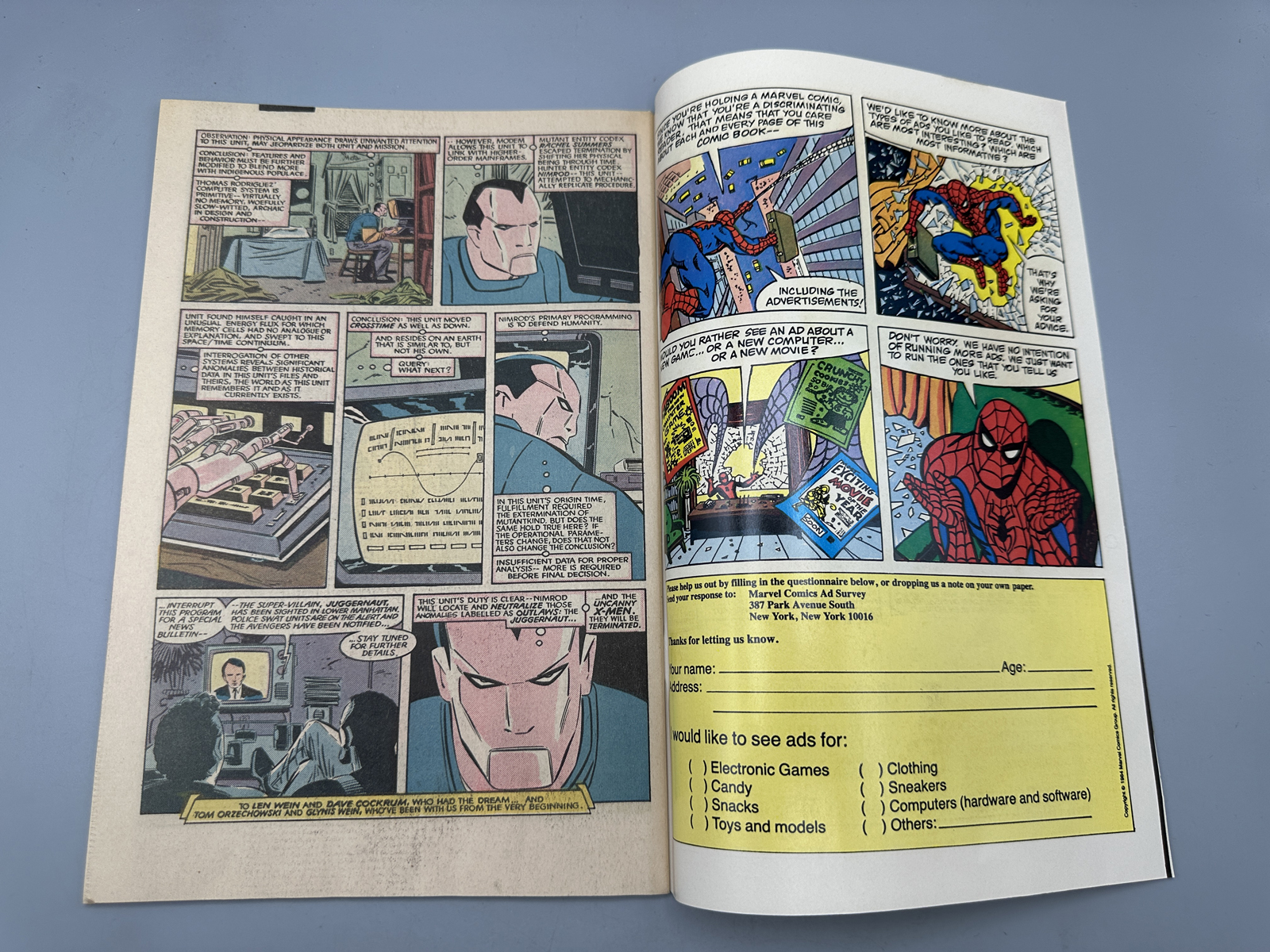 Marvel The Uncanny X-Men #193 (May 1985) - First appearance of Warpath in costume and Firestar in Marvel continuity