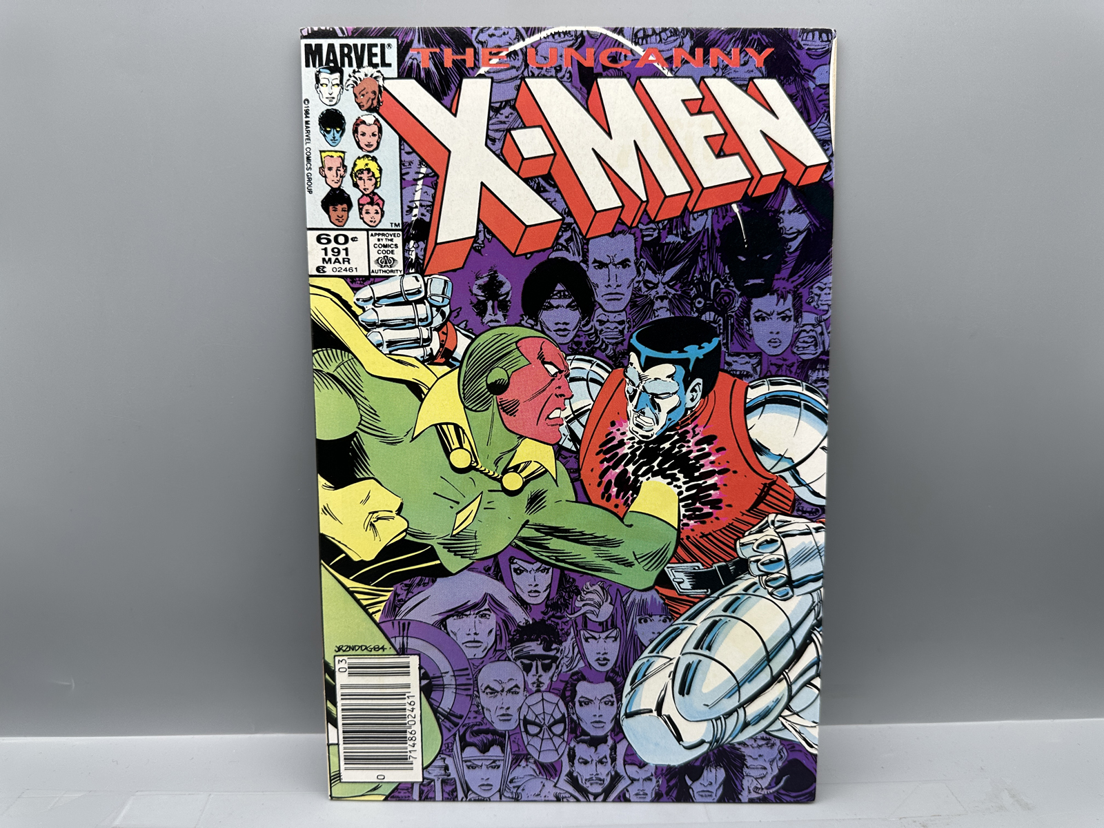 Marvel The Uncanny X-Men #191 - March 1985 Newsstand Edition - 1st app of Nimrod