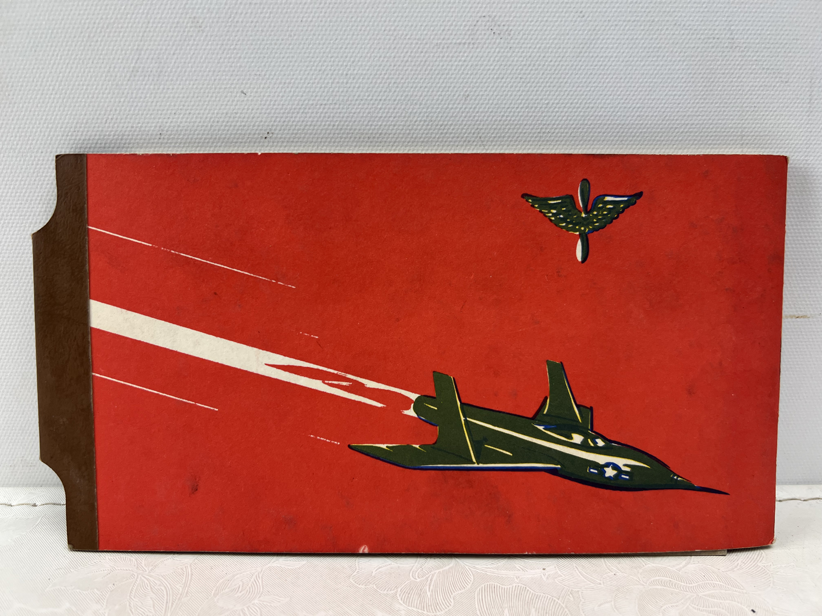1953 Don Winslow Magic Slate Activity Book Series 1 Breaking the Sound Barrier The Strathmore Co