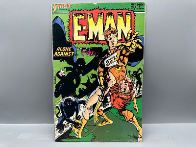 First Comics E-Man #2 (1983) - Parody of X-Men (The F-Men) - Joe Staton art