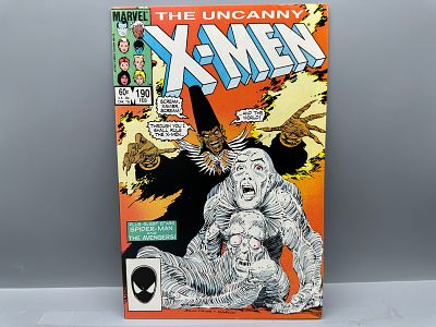 Marvel The Uncanny X-Men #190 February 1985 - Spider-Man and Avengers appearance