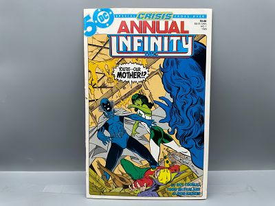DC Comics Infinity Inc. Annual #1 (1985) - Special Crisis Cross-over - Todd McFarlane art