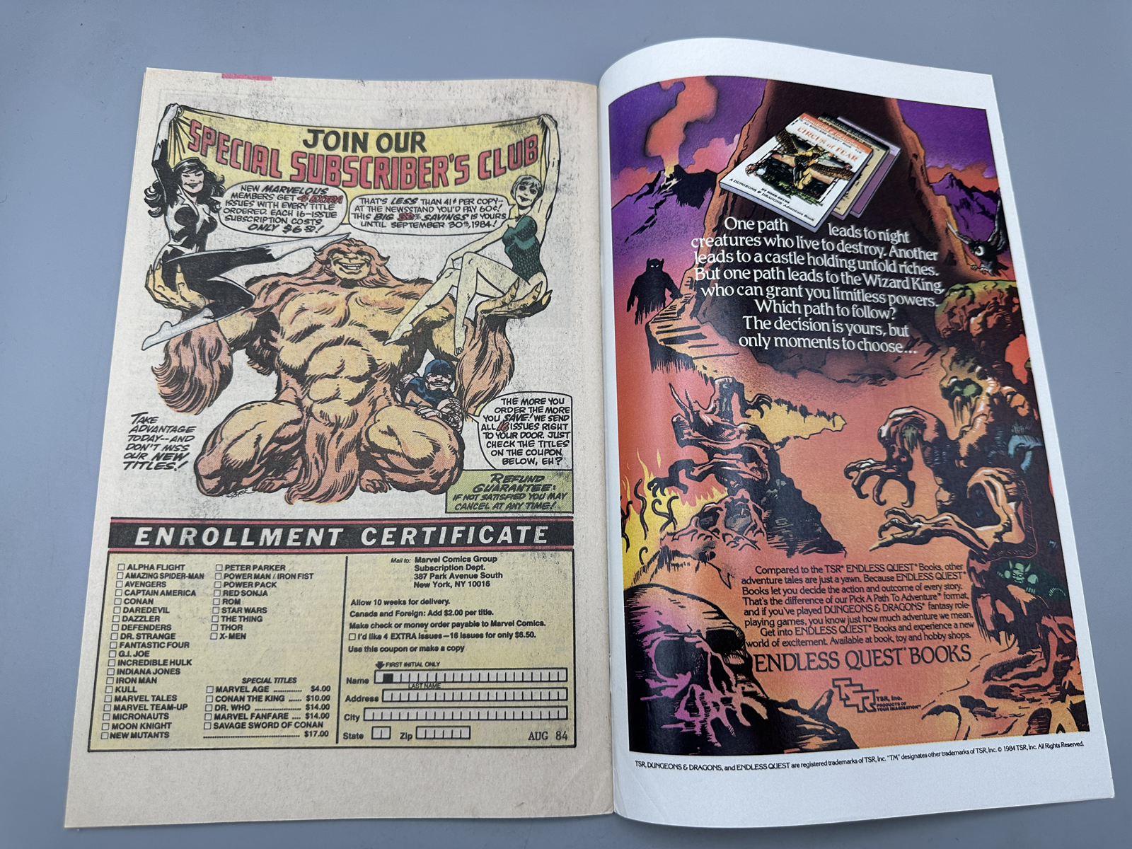 Marvel The Uncanny X-Men Comic Books #188 and 189