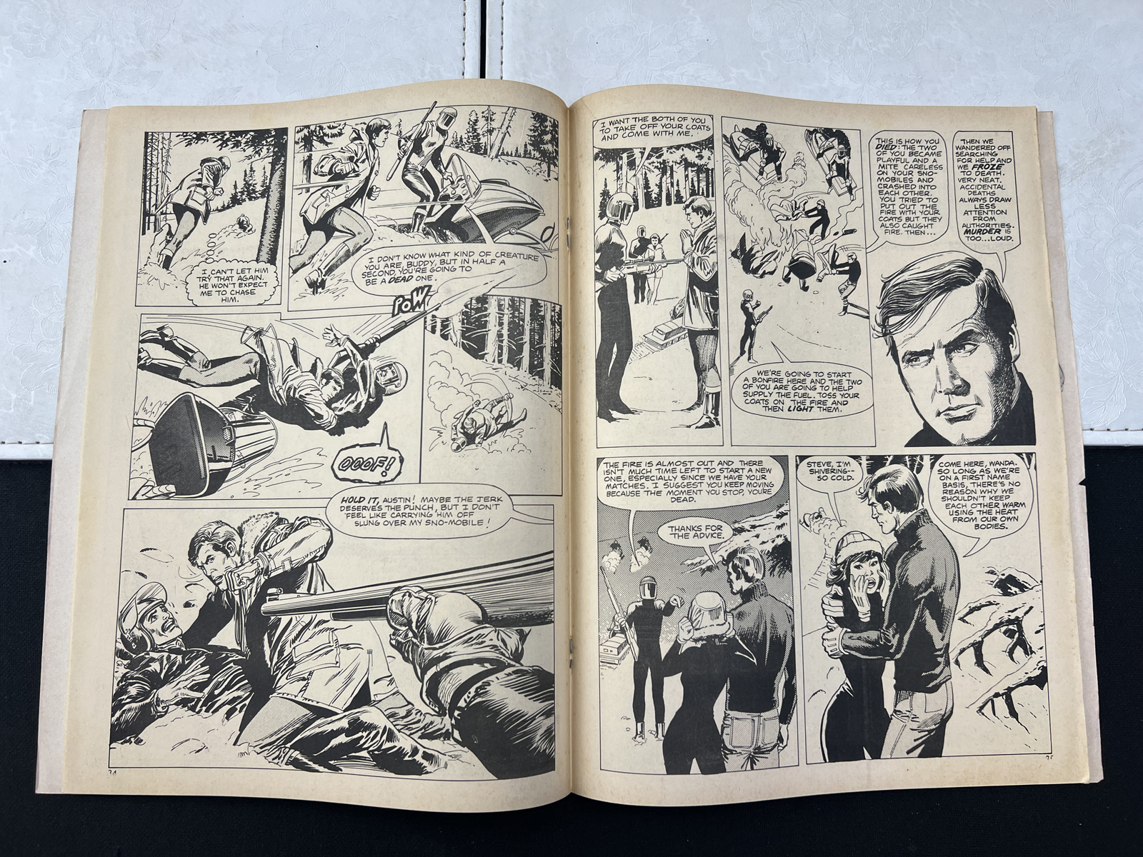 Charlton Comics The Six Million Dollar Man Magazine #3 September 1976