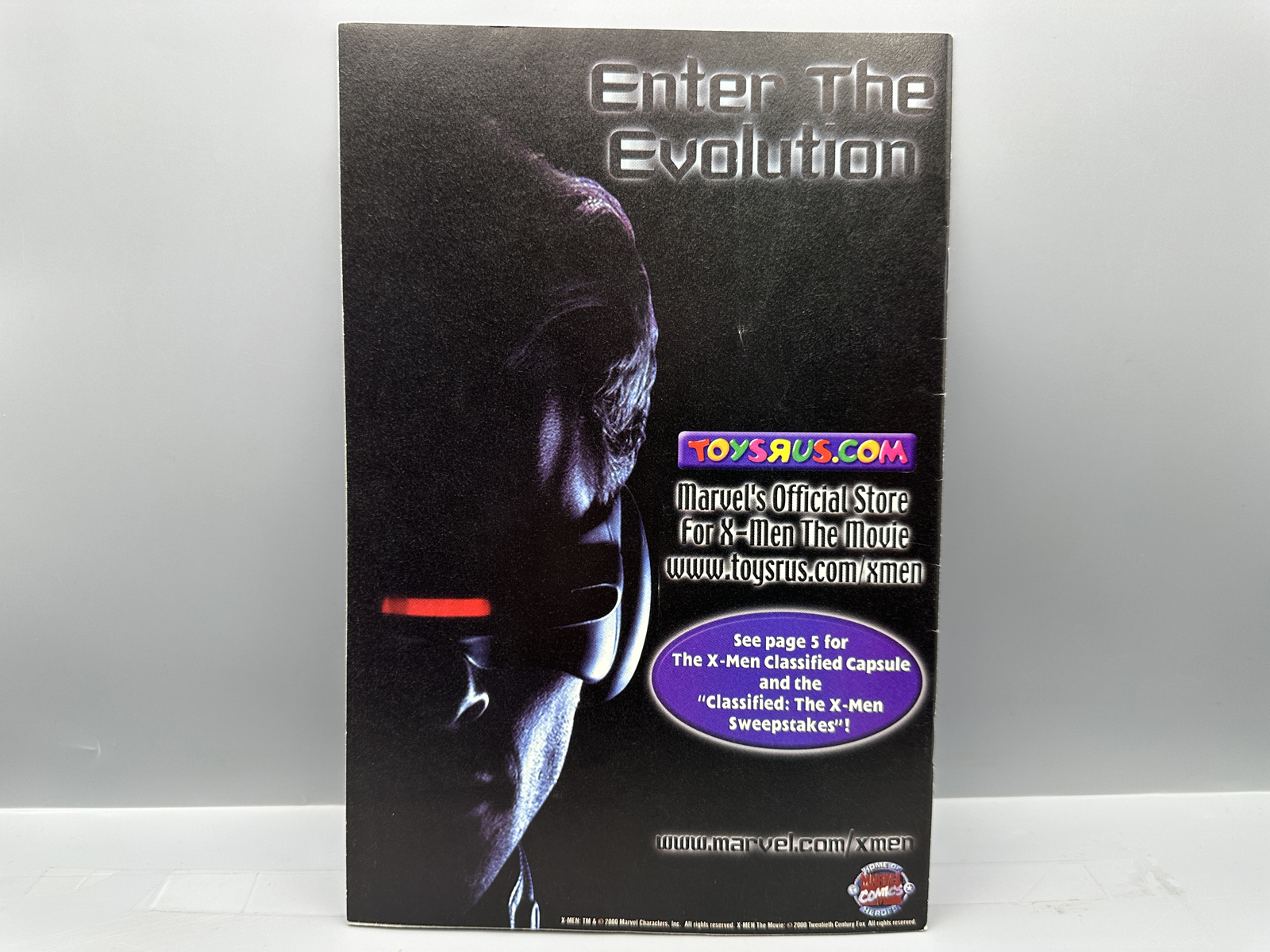 Marvel Comics X-Men The Movie Special Premiere Prequel Edition (2000) - Toys "R" Us Exclusive Variant - Wolverine story
