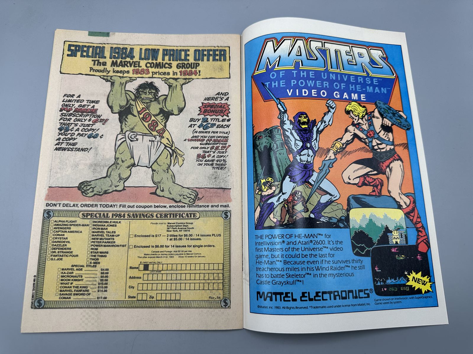 Marvel The Uncanny X-Men Comic Books #183 and 185