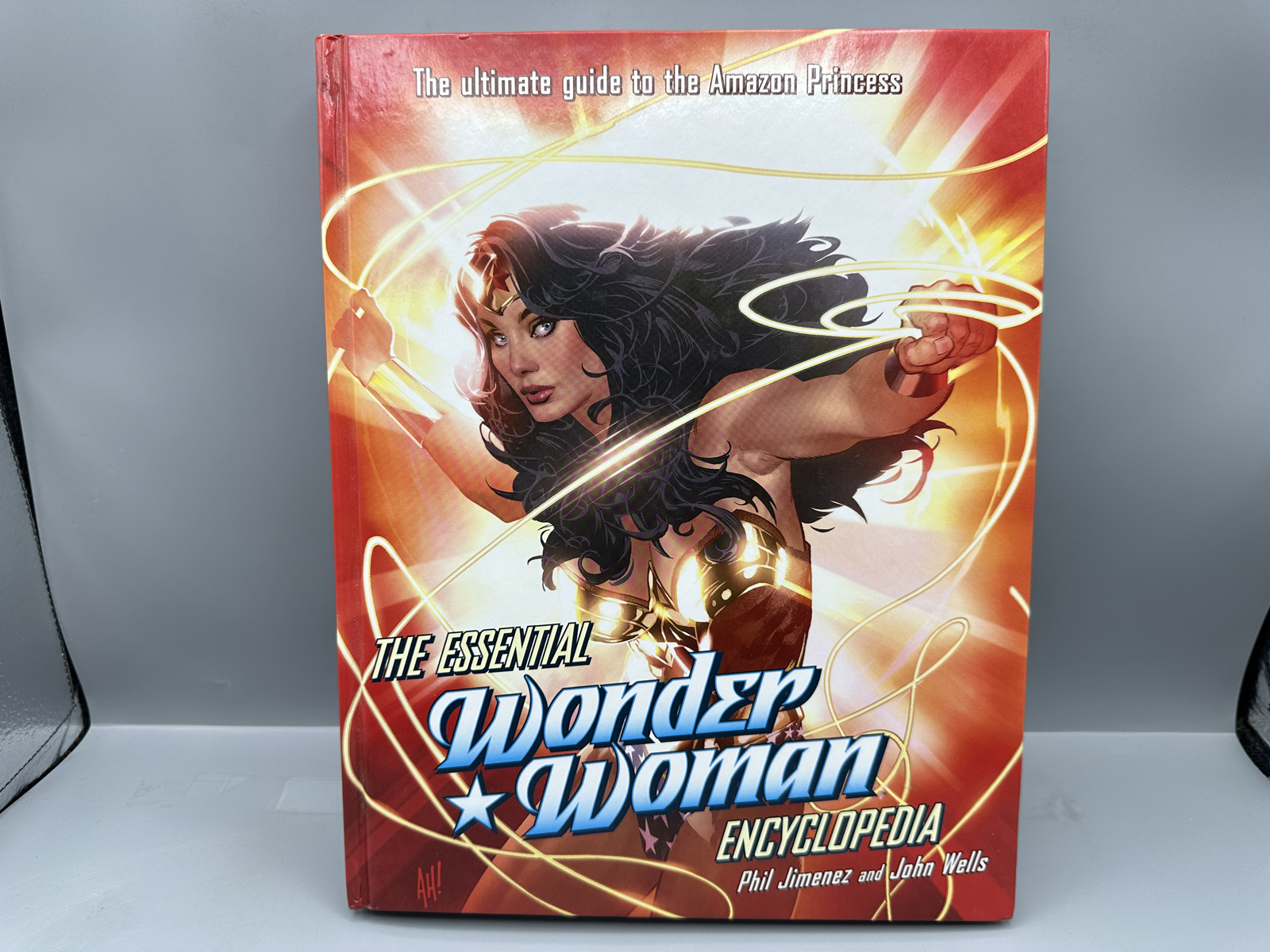 DC Comics / Del Rey The Essential Wonder Woman Encyclopedia Hardcover(2015) - Phil Jimenez and John Wells - Adam Hughes cover art