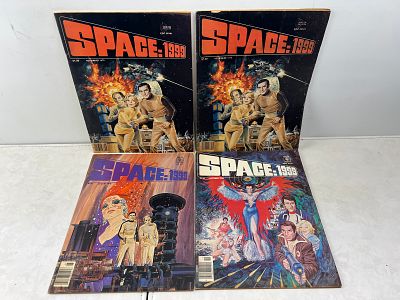 1975-76 Charlton Space: 1999 Magazines Lot of 4