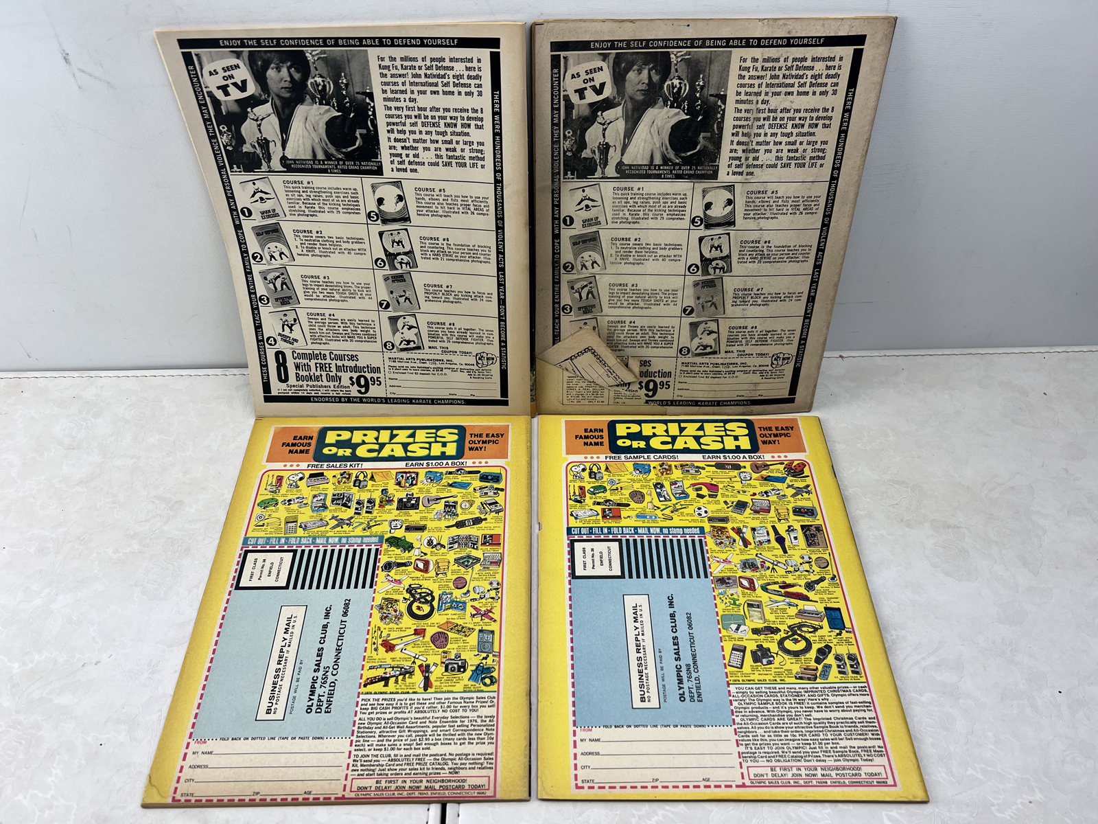 1975-76 Charlton Space: 1999 Magazines Lot of 4