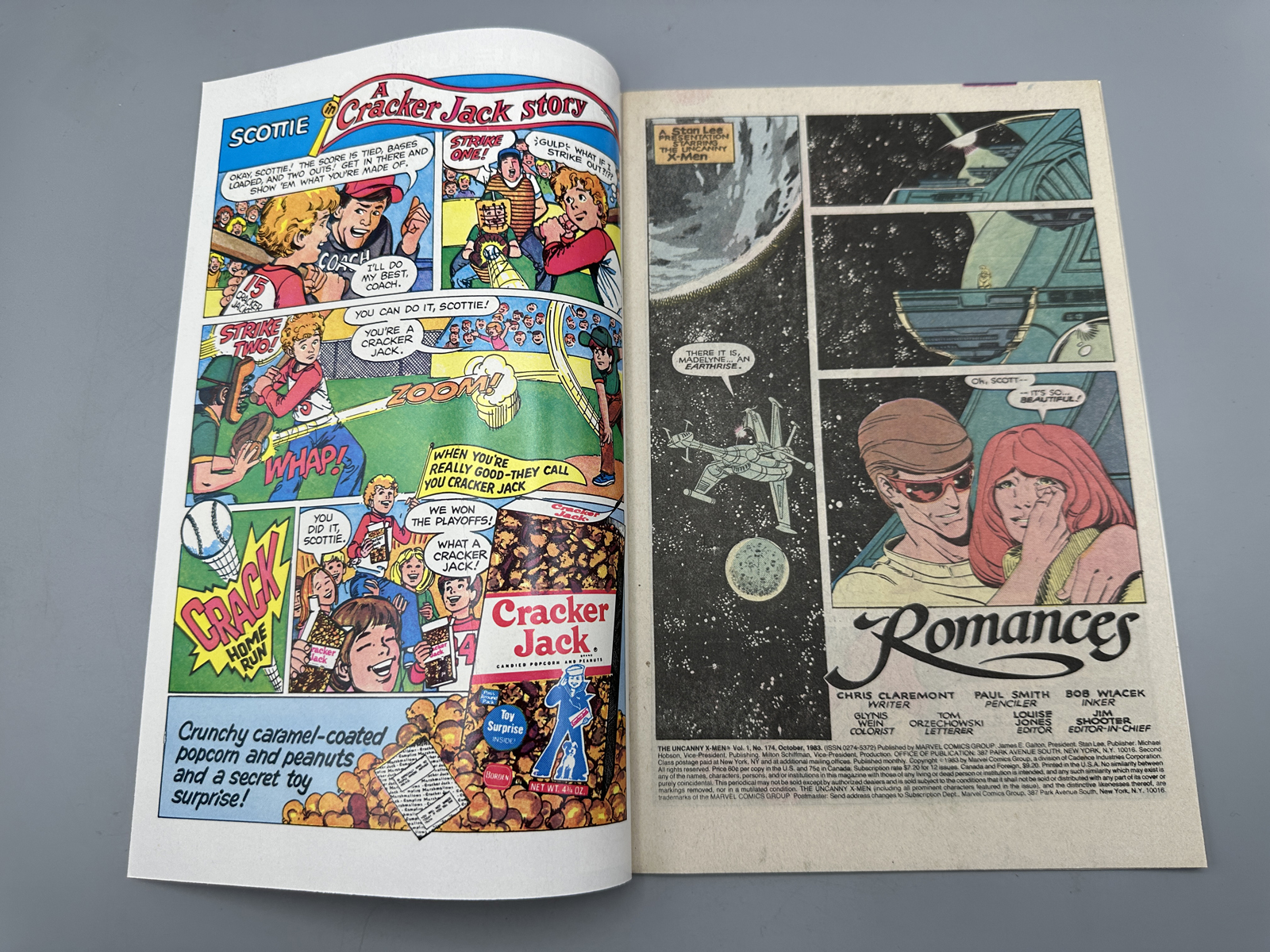 Marvel The Uncanny X-Men Comic Books #170 and 174