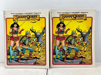 1987 TSR SnarfQuest: The Book Lot of 2 - First Printing