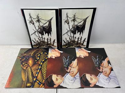 A Collection of Horror Magazines and Anthologies including Shriek Number One. Fantaco, 1988-1989.