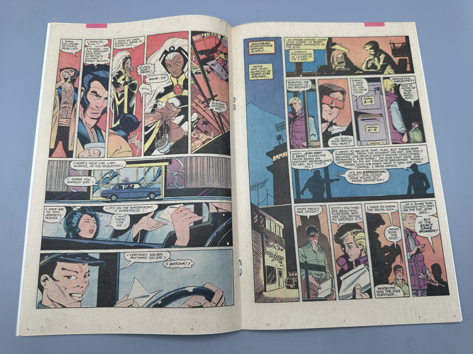 Marvel The Uncanny X-Men #172 August 1983 - Wolverine & Mariko engagement